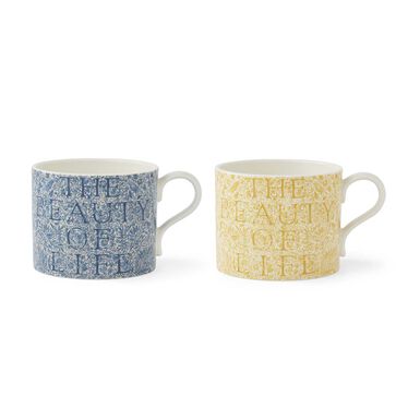 Morris & Co. The Beauty Of Life Mug Set Morris & Co. The Beauty Of Life Mug Set